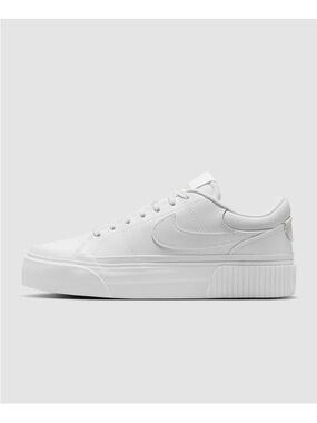 Size 9.5 - Nike Court Legacy Lift Triple White Women’s Shoes DM7590-101 No Lid